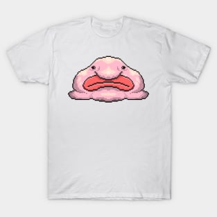 Pixel Blobfish (Front) T-Shirt